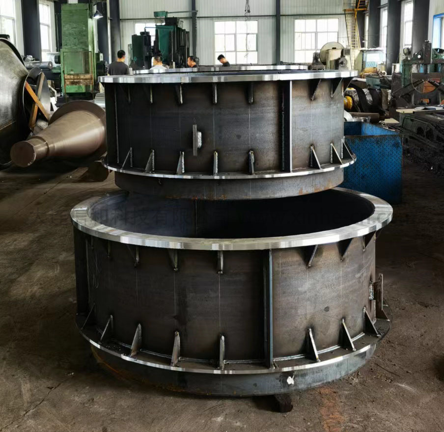 SS400　大型製缶品　精度0.1